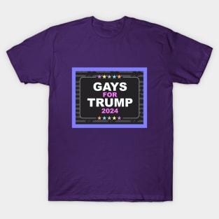 Gays for Trump 2024 T-Shirt